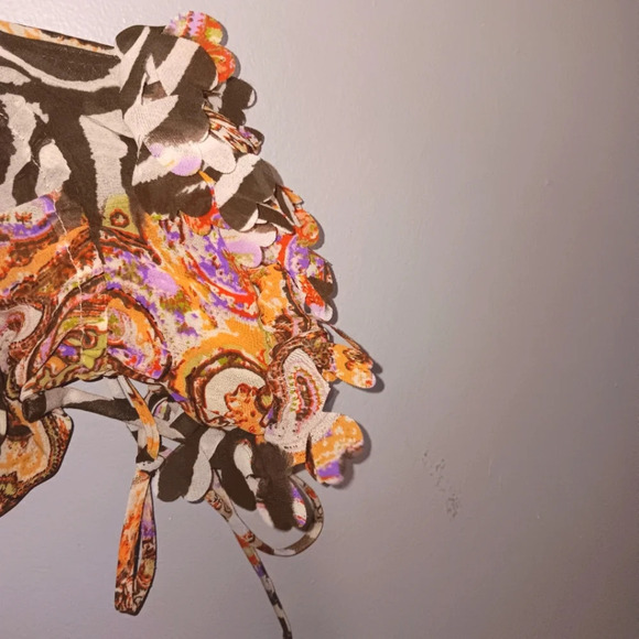 Violet and Claire women's animal prints boho blouse size 3X multicolor - Picture 5 of 6